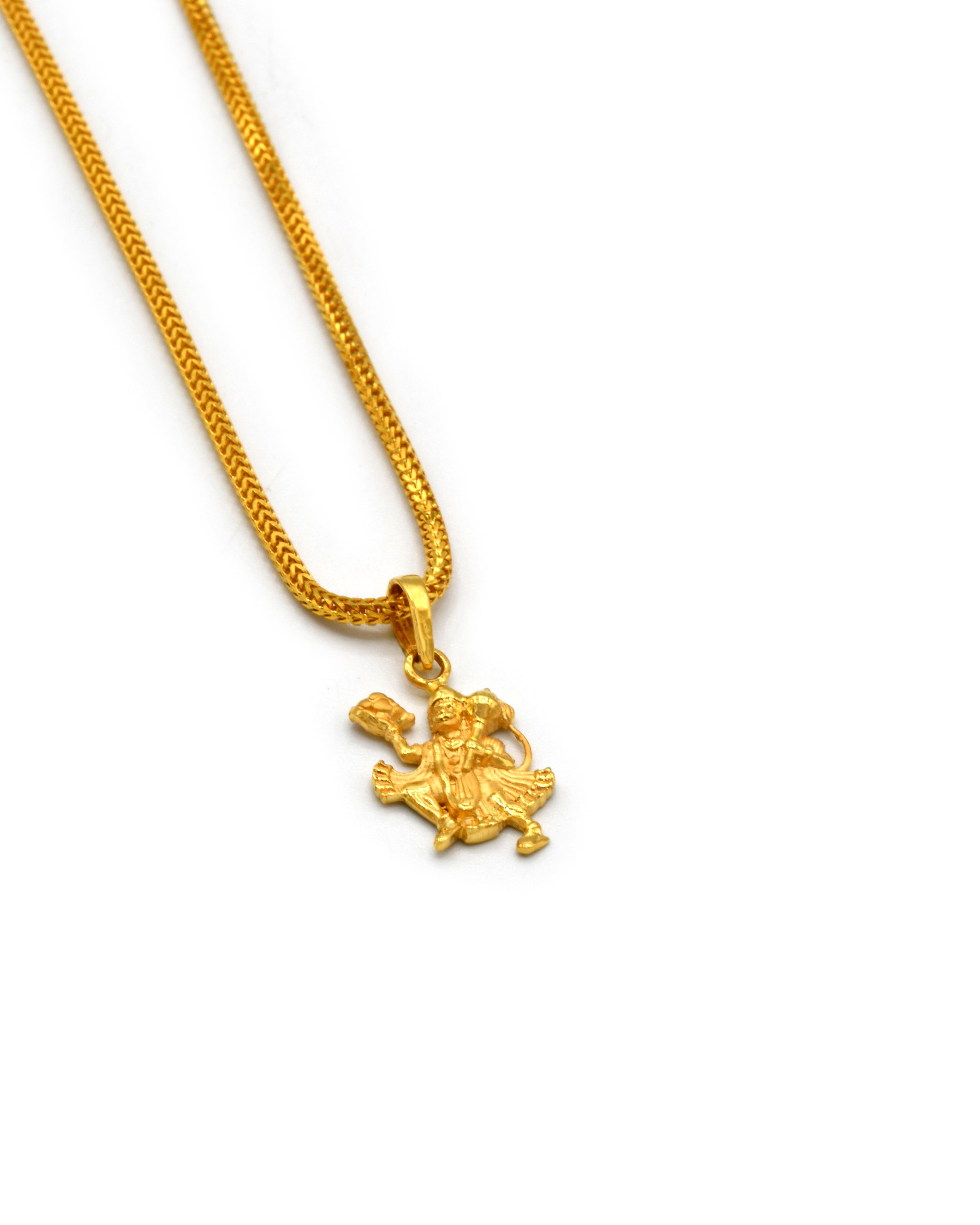 22ct Gold Hanumanji Pendant - Roop Darshan