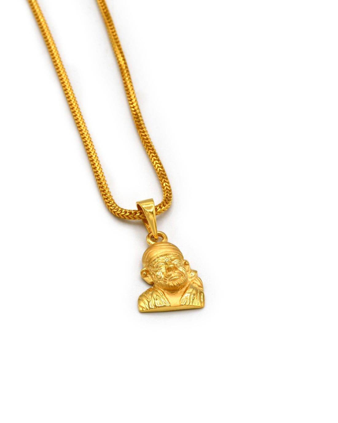 22ct Gold Sai Baba Pendant - Roop Darshan