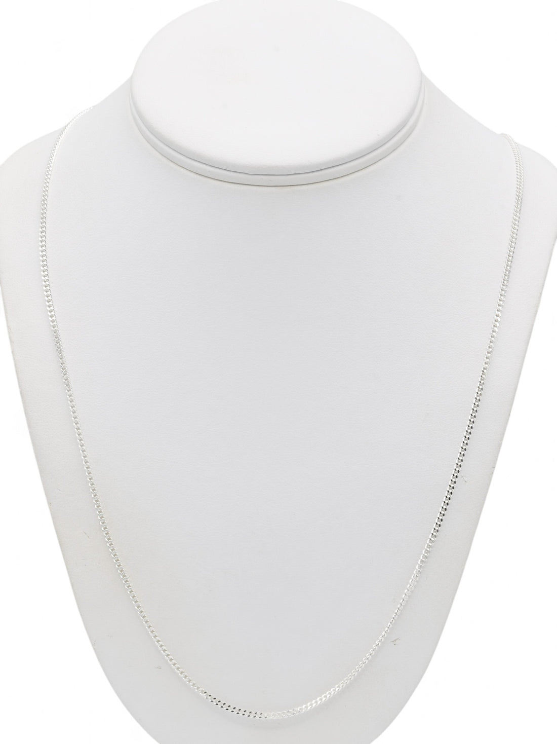 Silver Curb Chain