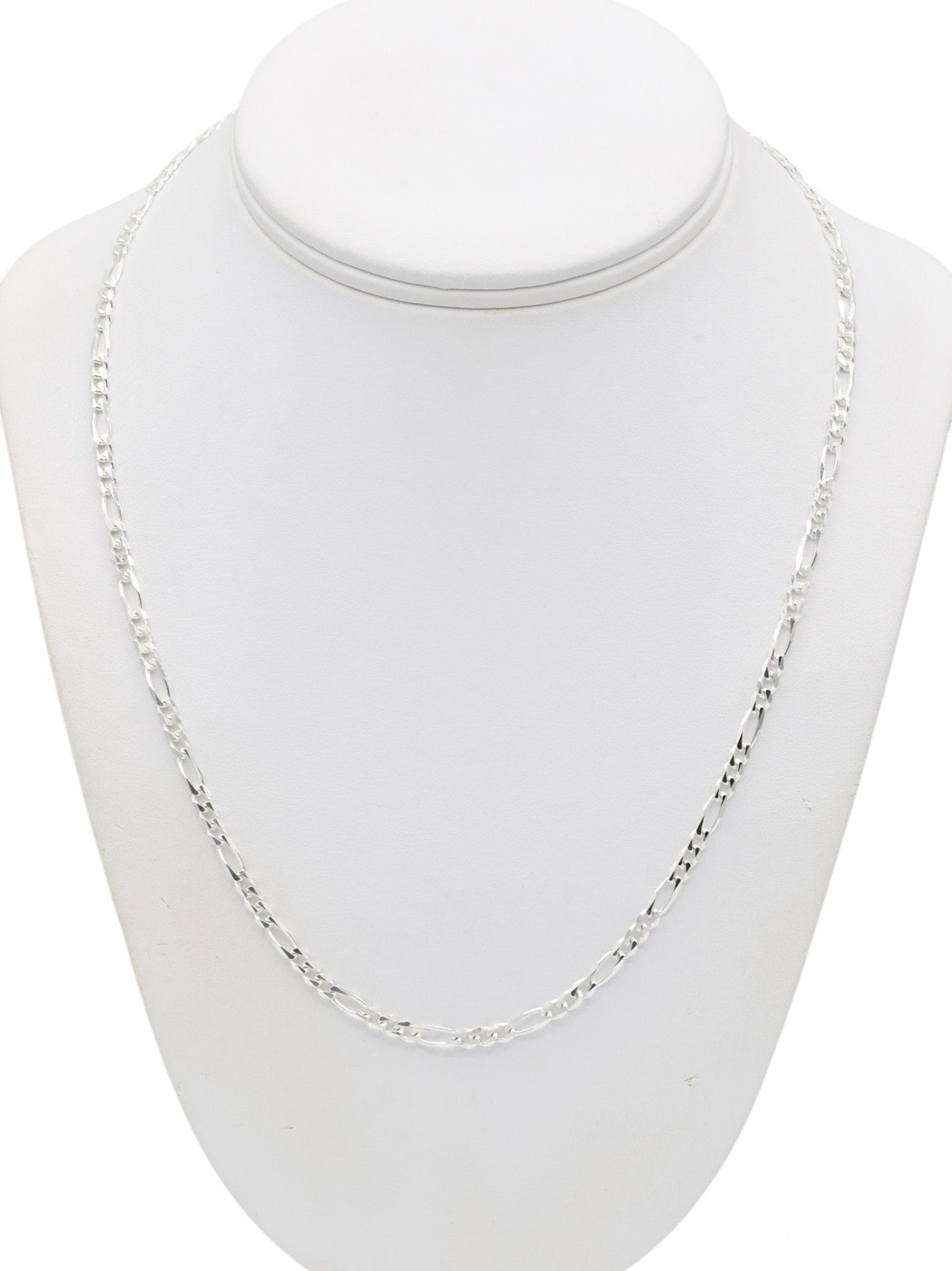 Silver Figaro Chain - Roop Darshan