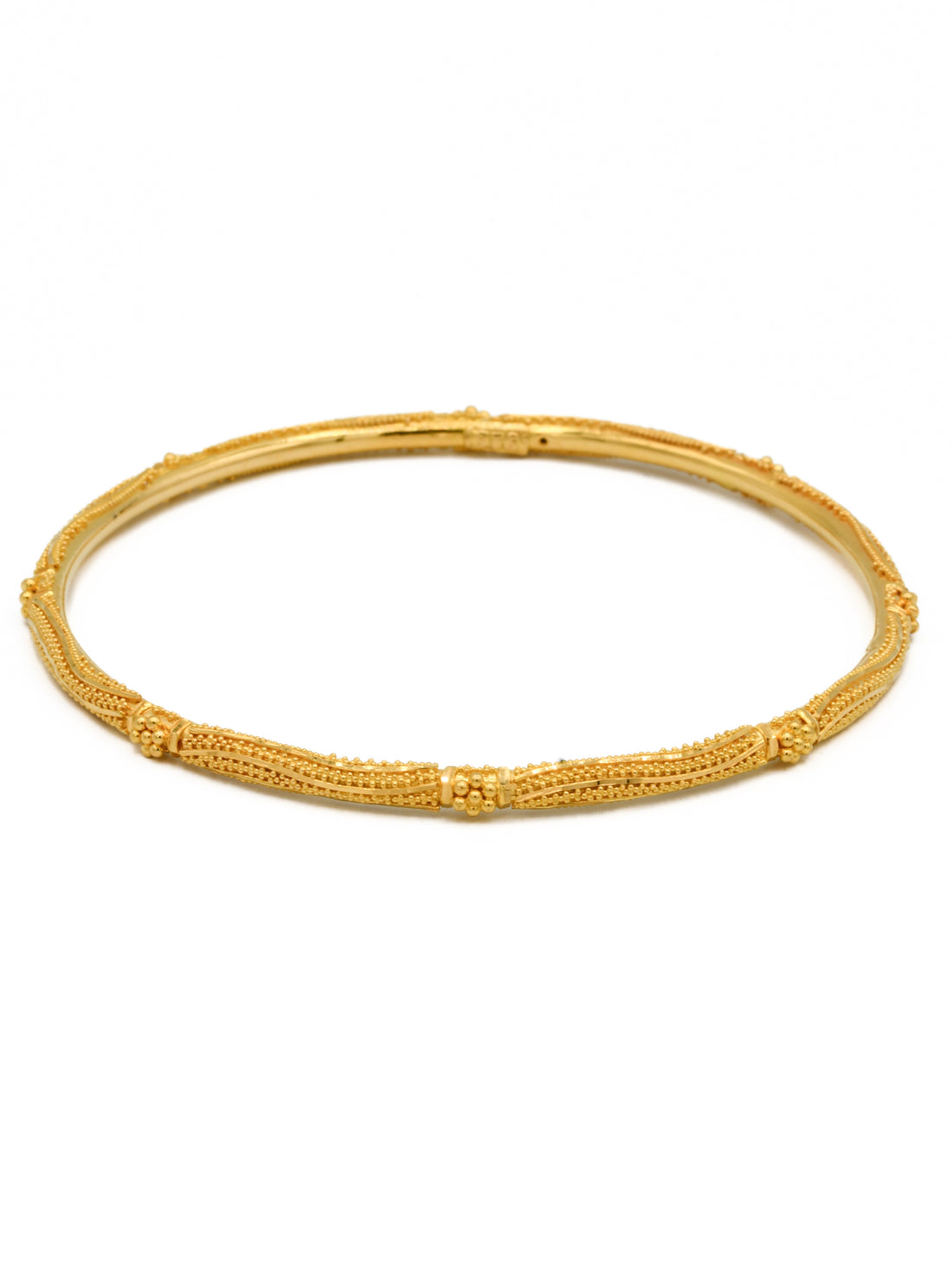 22ct Gold Pair Bangle - Roop Darshan