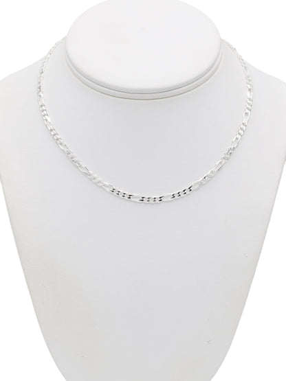 Silver Figaro Chain