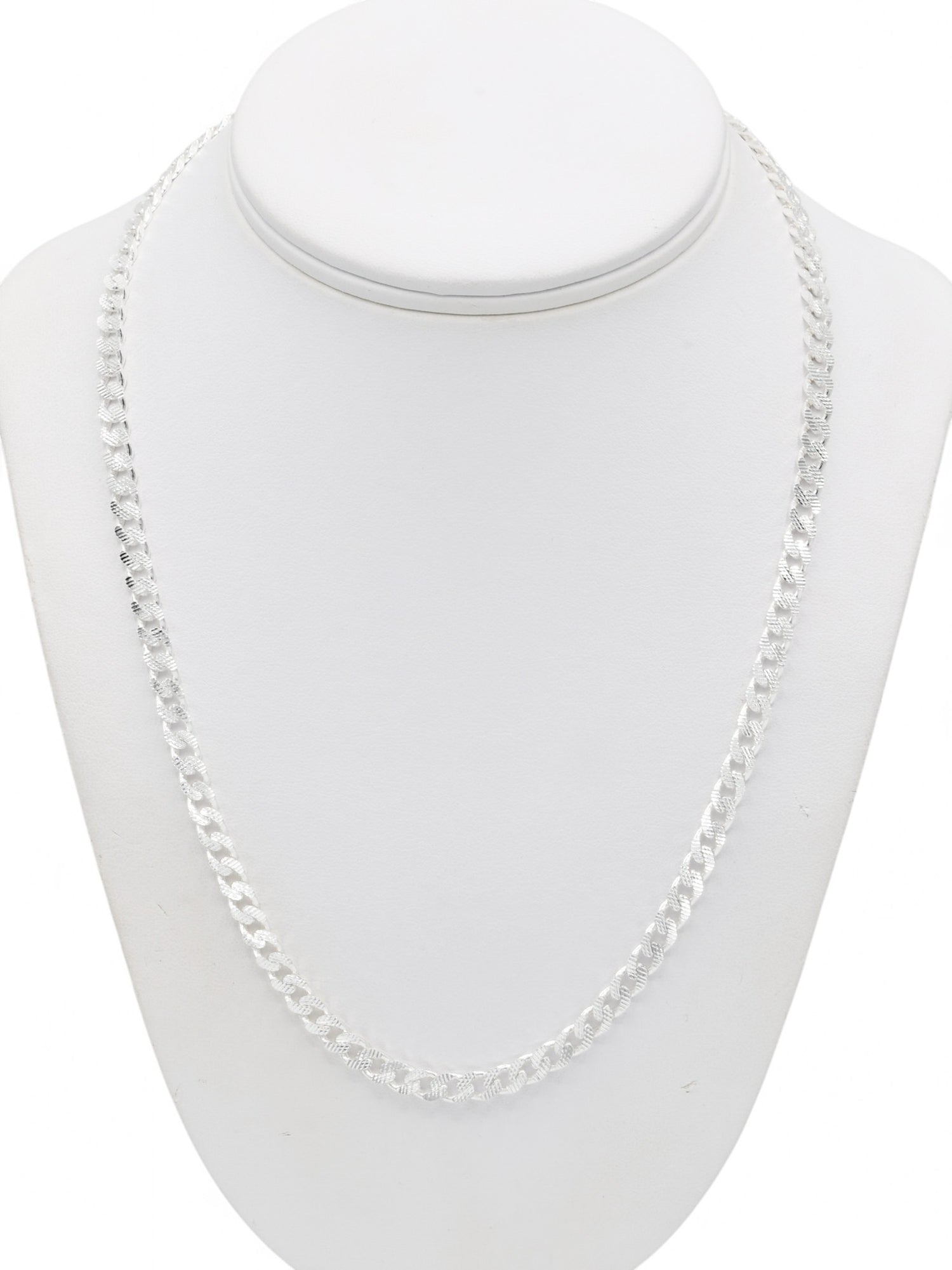 Silver Curb Chain - Roop Darshan