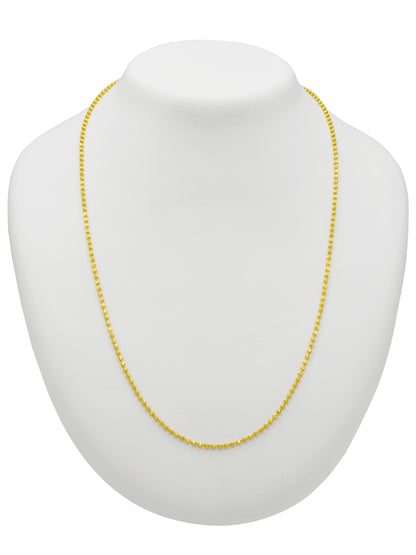 22ct Gold Ball Fancy Chain - Roop Darshan