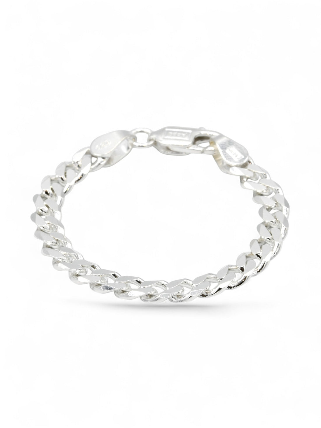925 Sterling Silver Curb Baby Bracelet - Roop Darshan