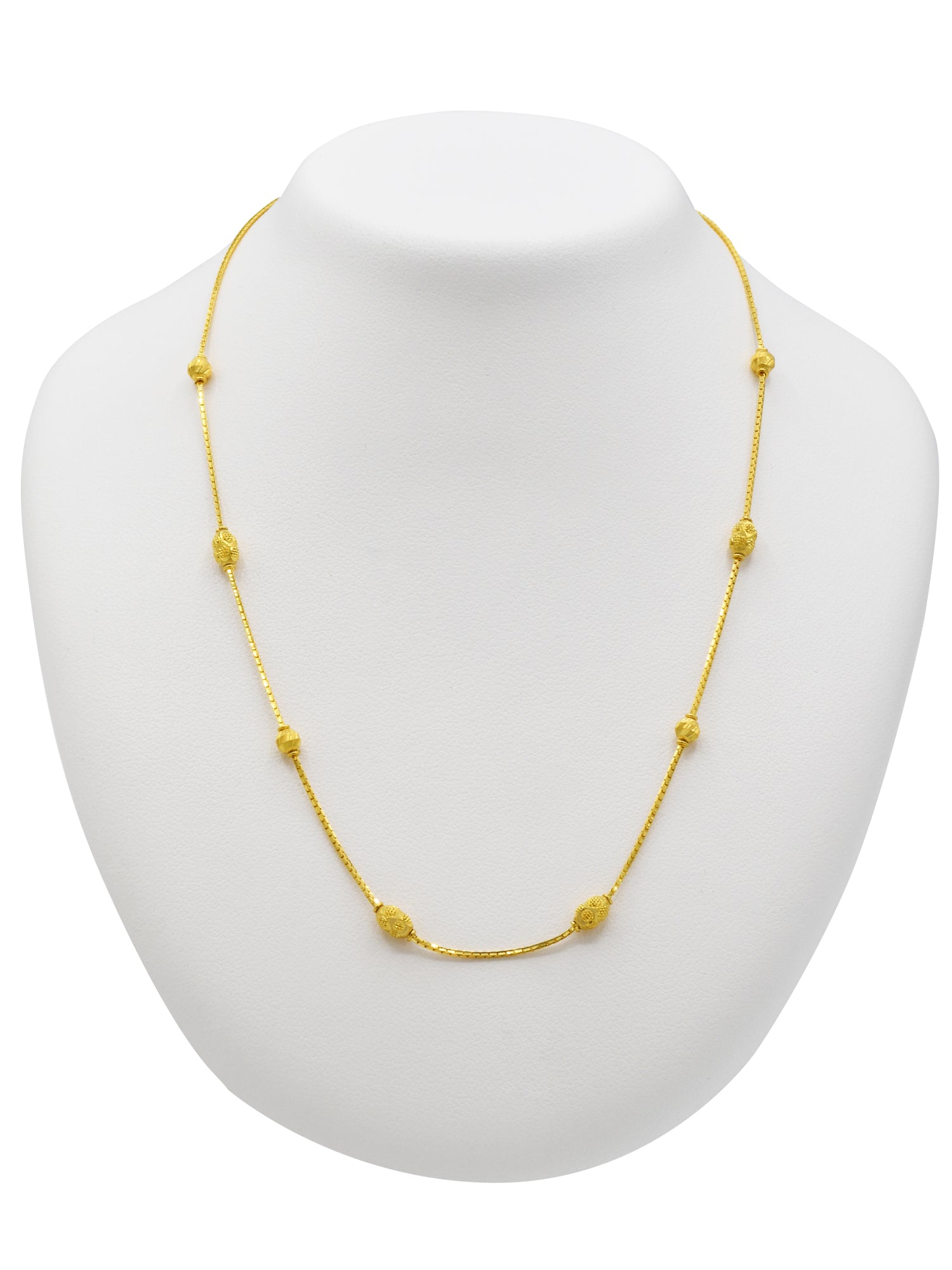 22Ct Gold Fancy Chain - Roop Darshan