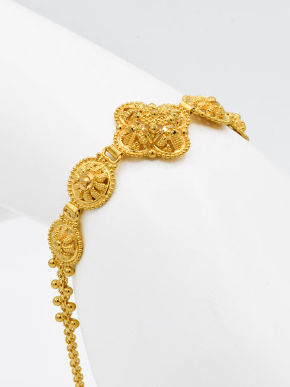 22ct Gold Ladies Bracelet - Roop Darshan
