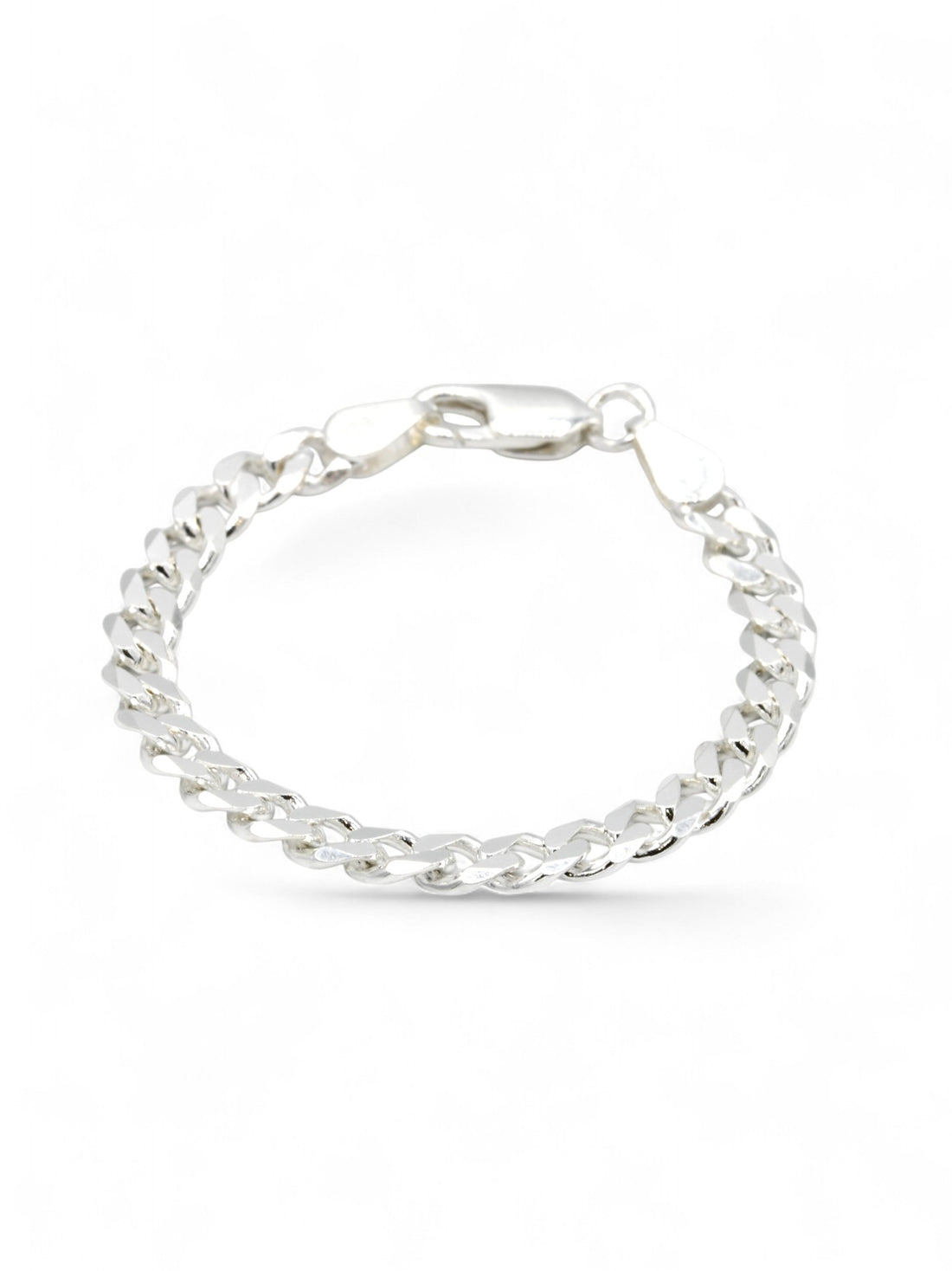 925 Sterling Silver Curb Baby Bracelet - Roop Darshan