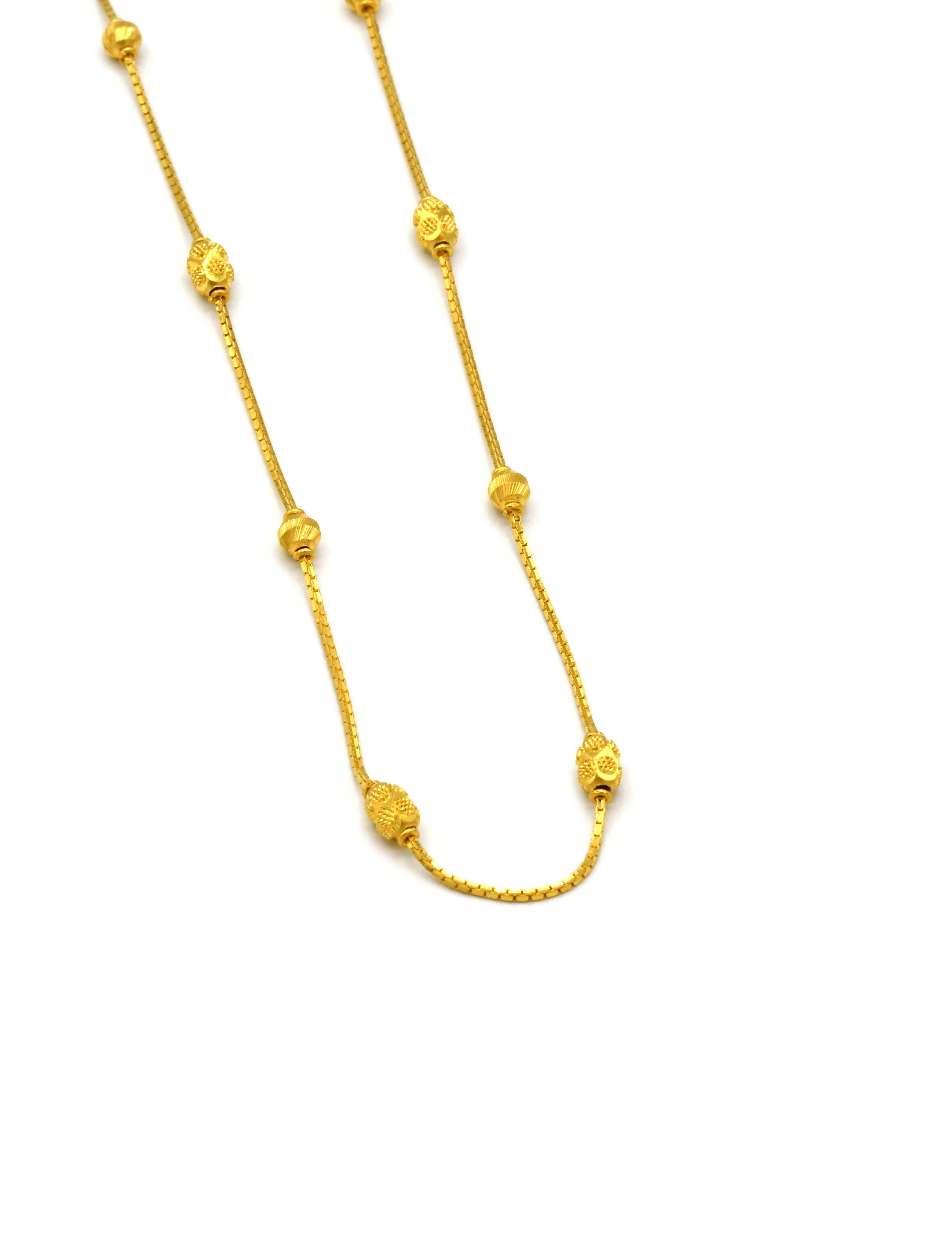 22Ct Gold Fancy Chain - Roop Darshan