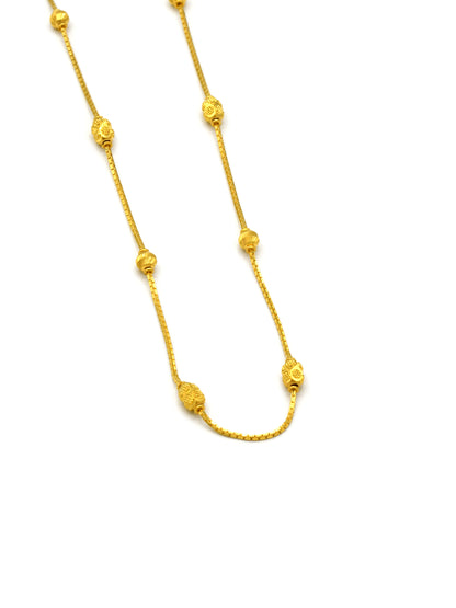 22Ct Gold Fancy Chain - Roop Darshan