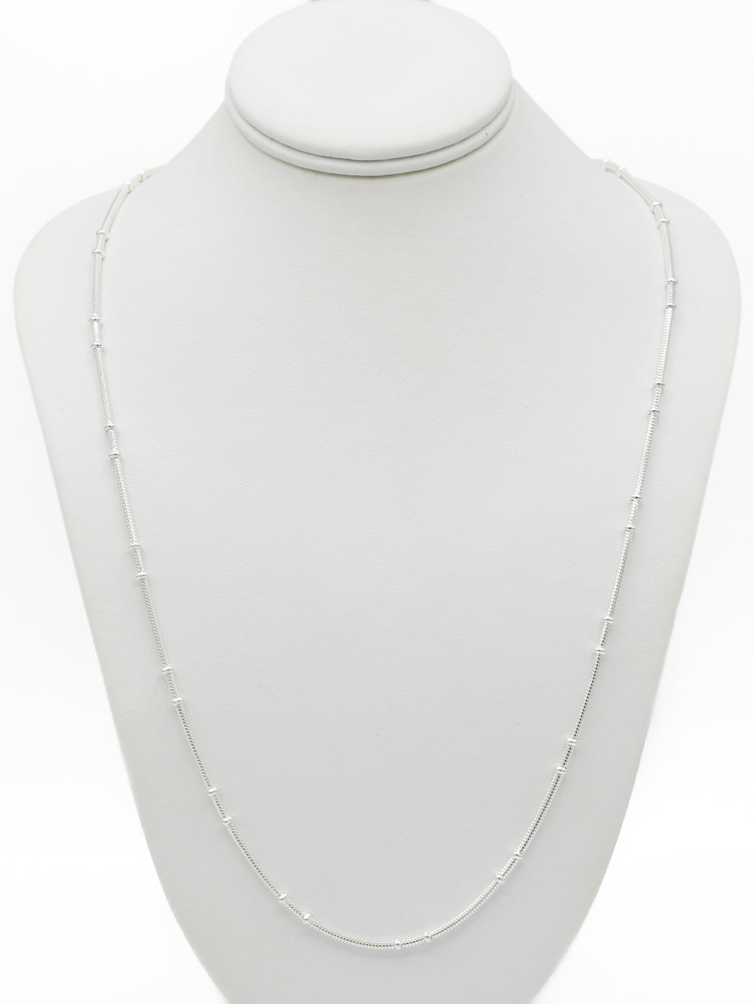 Silver Ball Chain - Roop Darshan