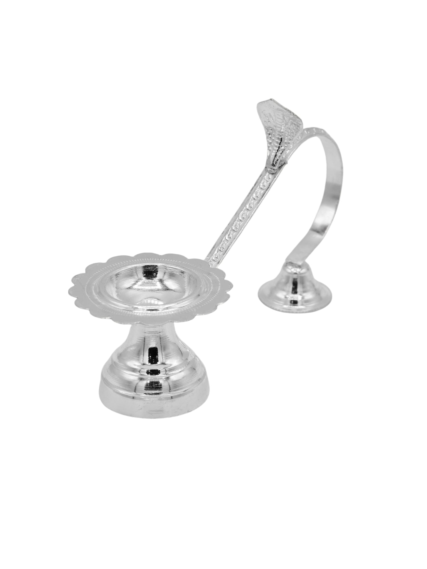 Silver Diya - Roop Darshan
