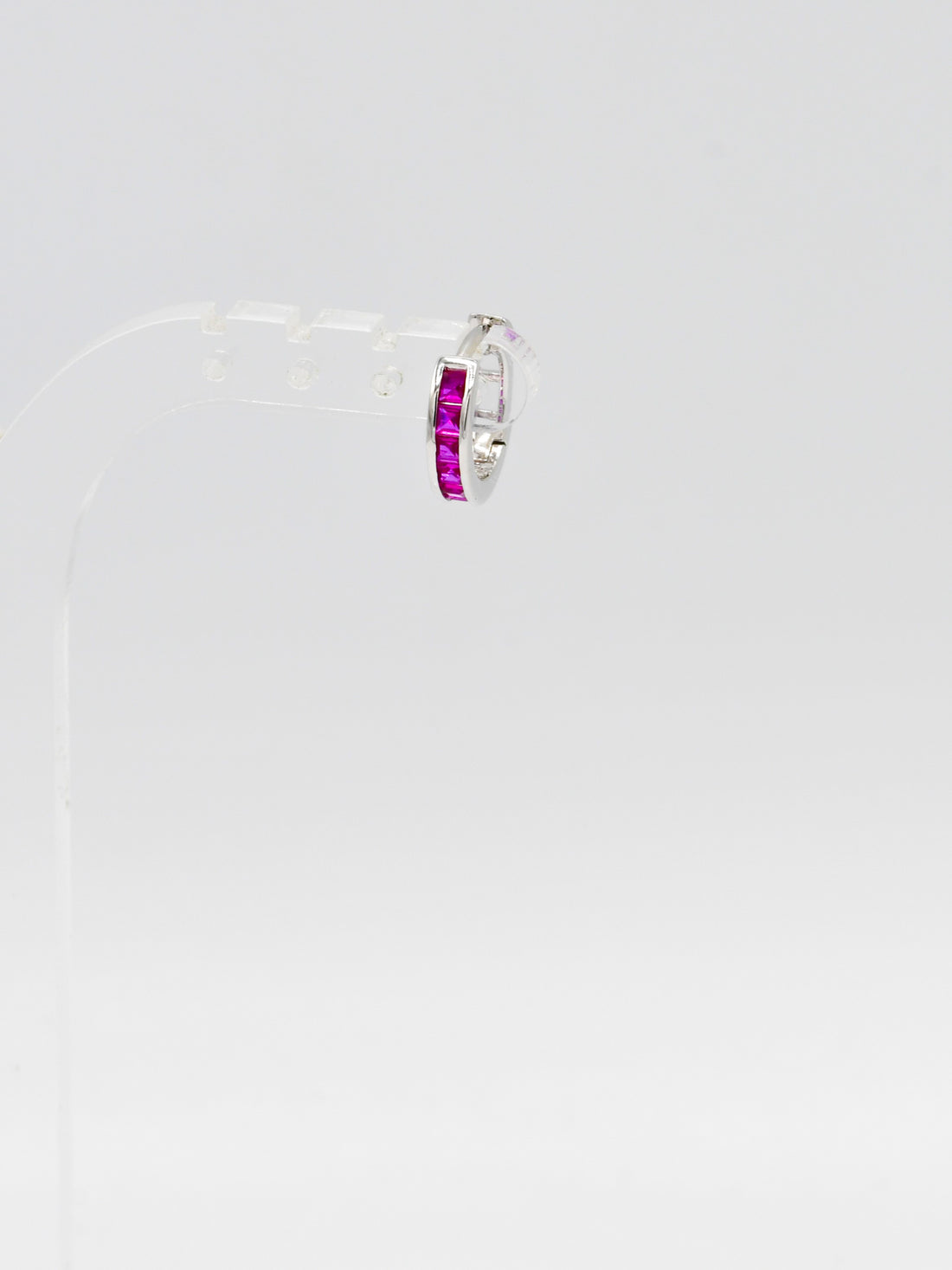 Sterling Silver CZ Bali