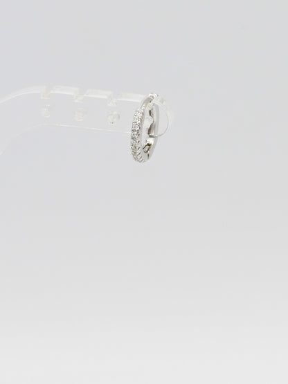 Sterling Silver CZ Bali