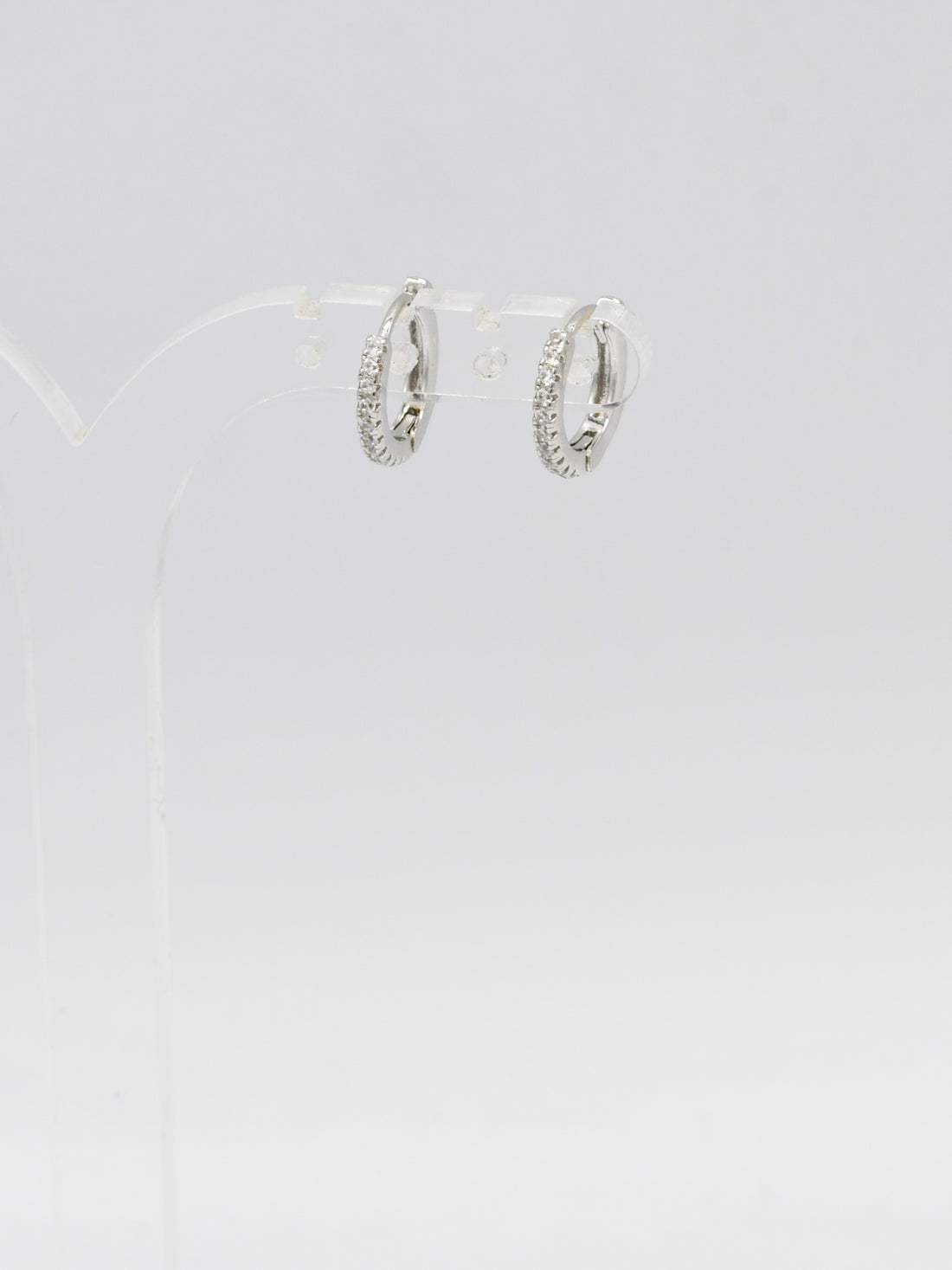 Sterling Silver CZ Bali