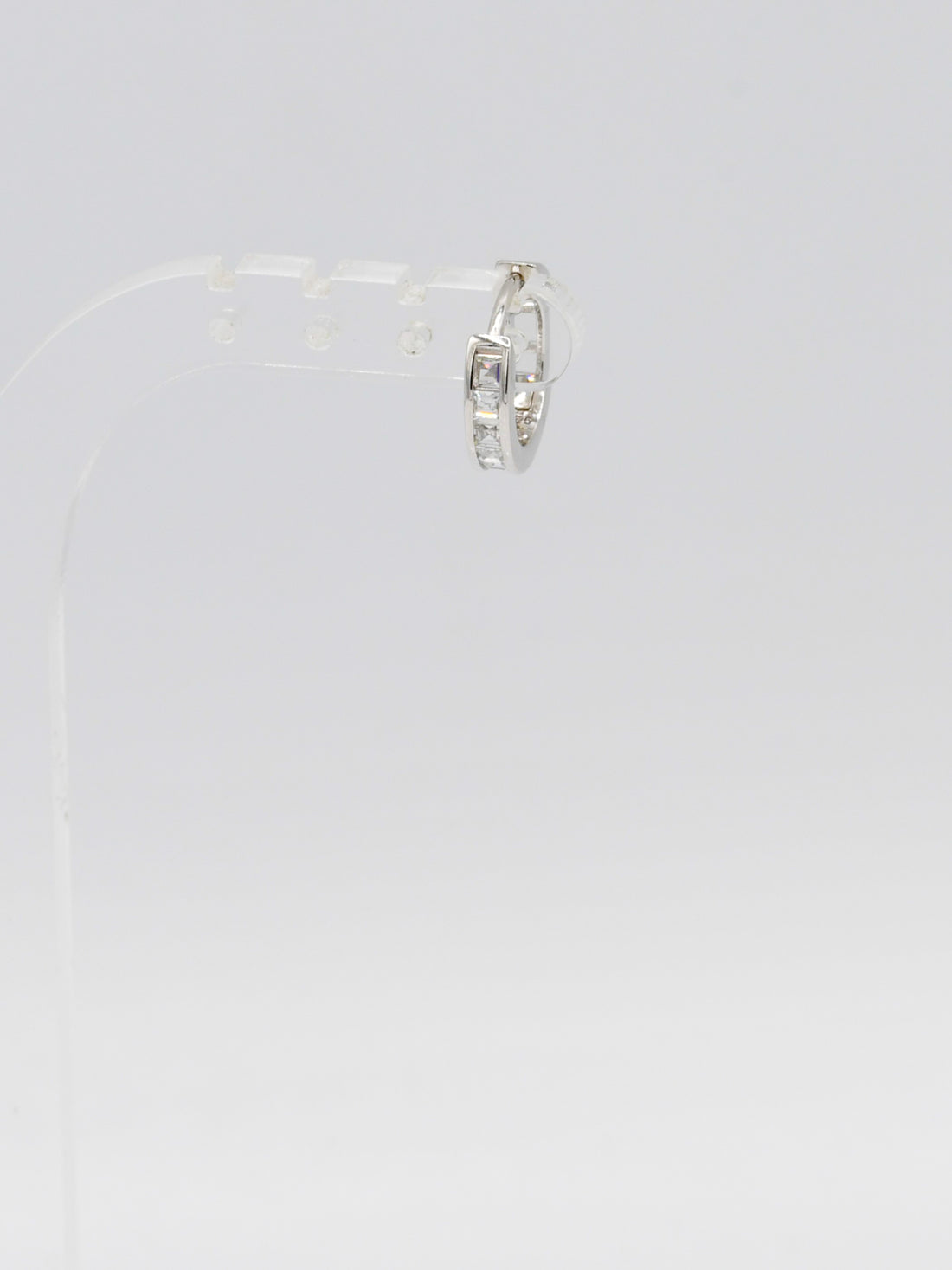 Sterling Silver CZ Bali