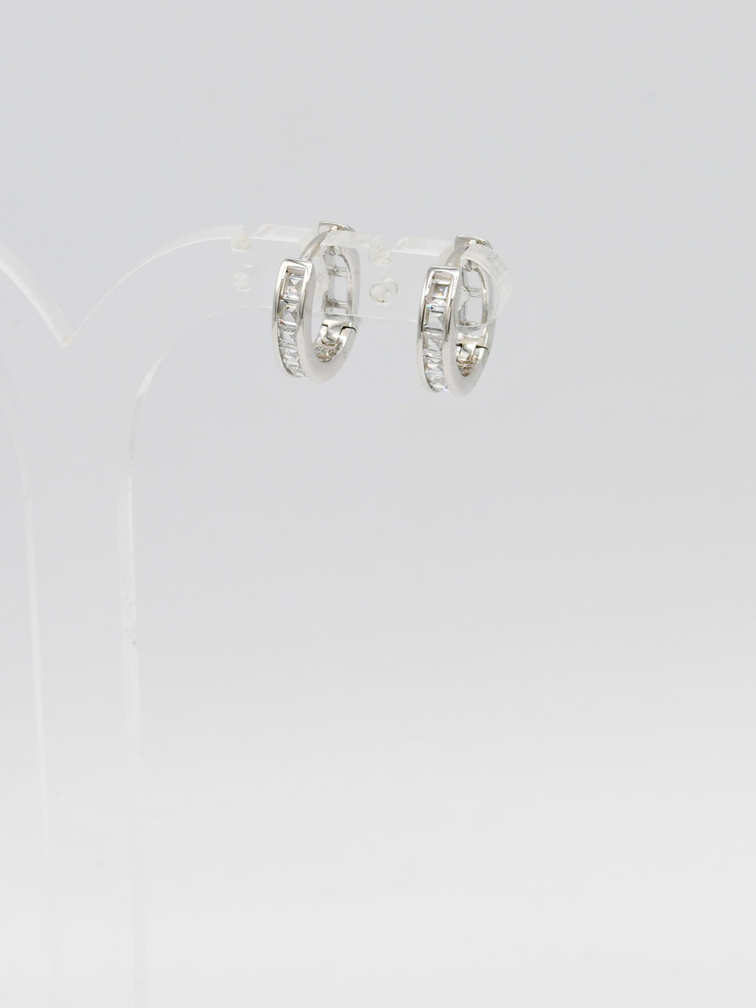 Sterling Silver CZ Bali