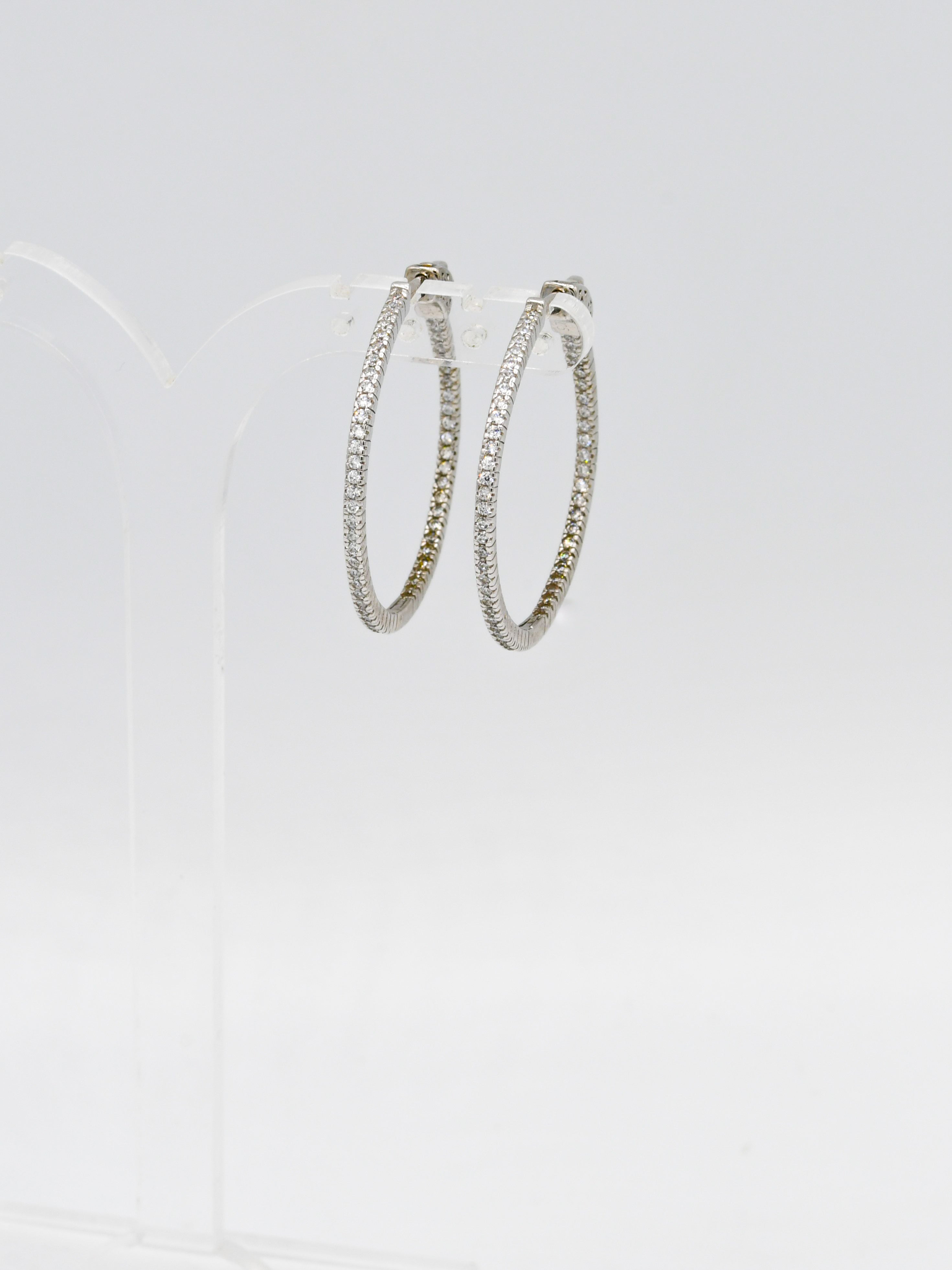 Sterling Silver CZ Bali