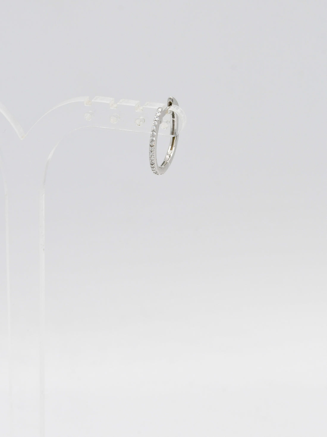 Sterling Silver CZ Bali