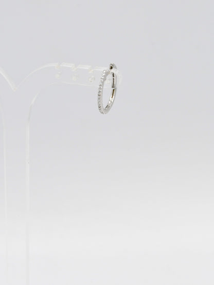 Sterling Silver CZ Bali