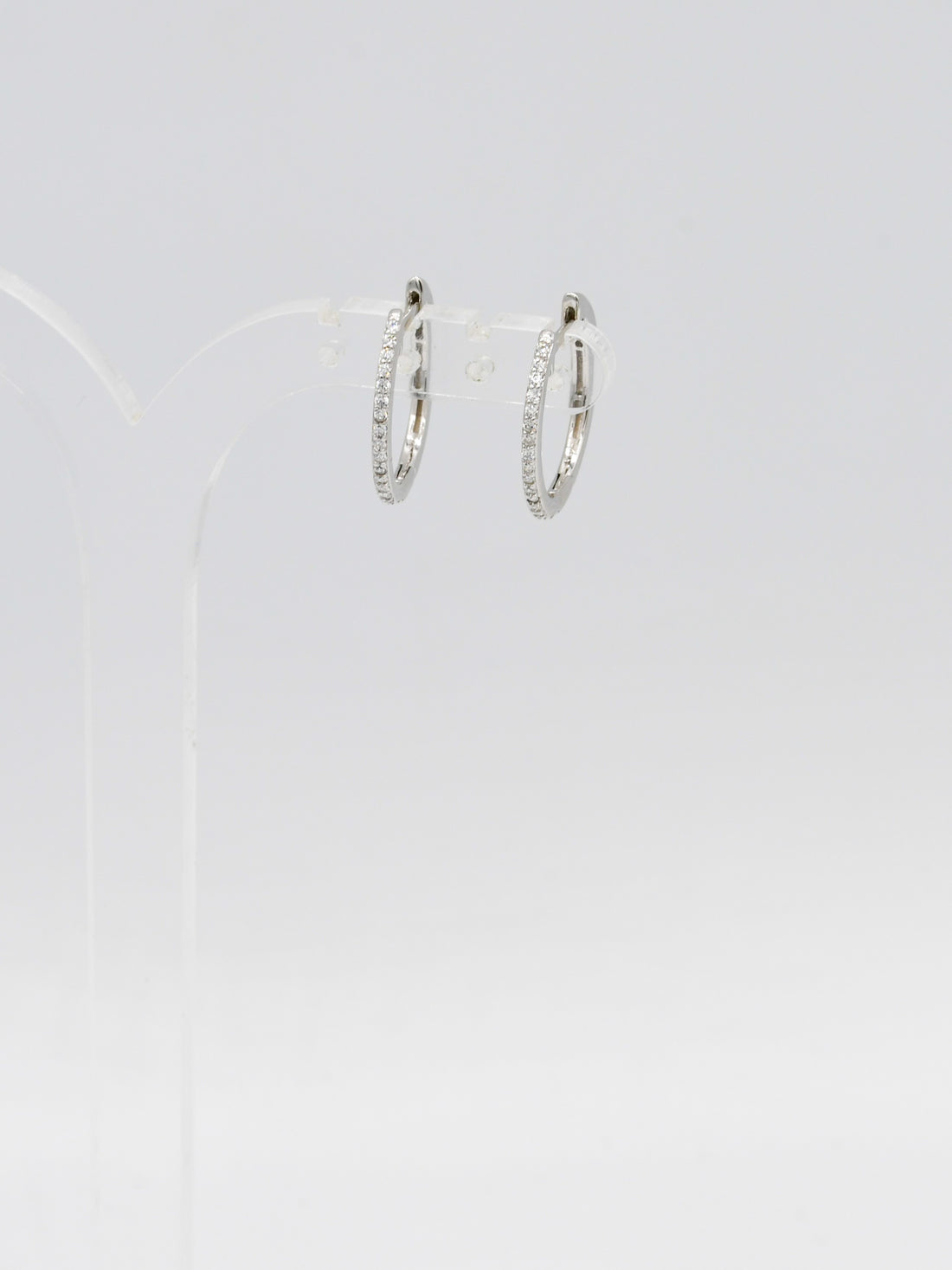 Sterling Silver CZ Bali