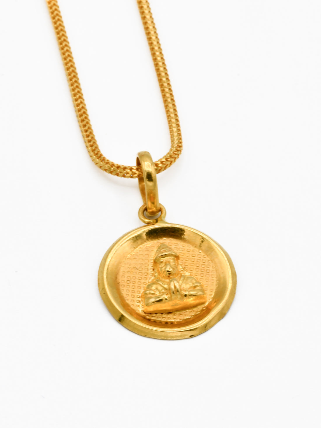 22ct Gold Hanumanji Pendant - Roop Darshan