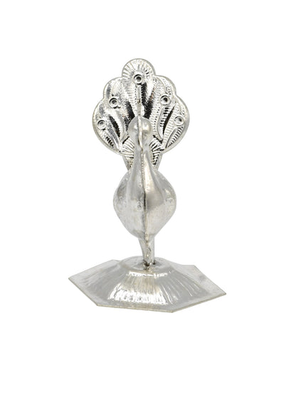 Silver Peacock