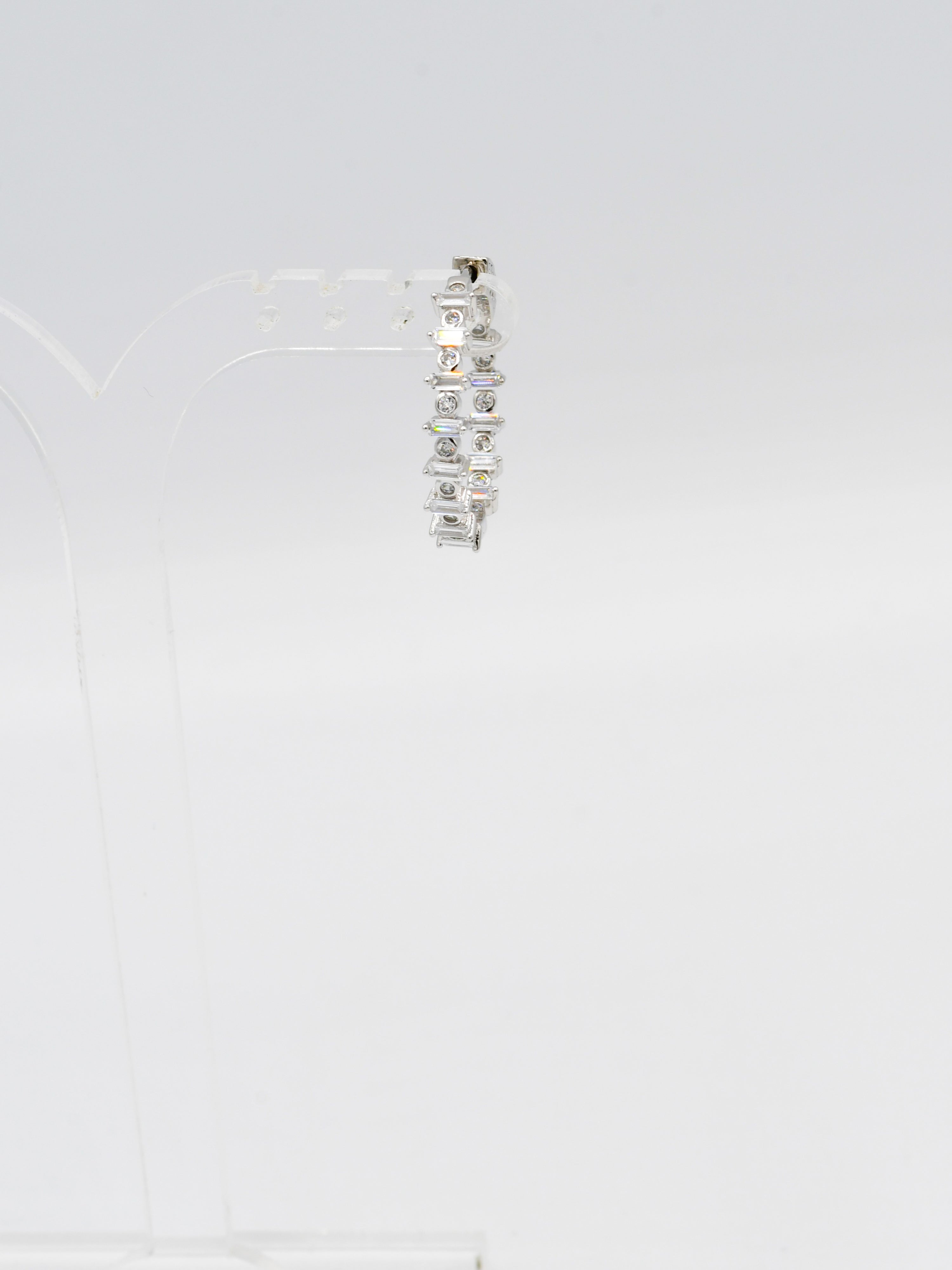 Sterling Silver CZ Bali - Roop Darshan