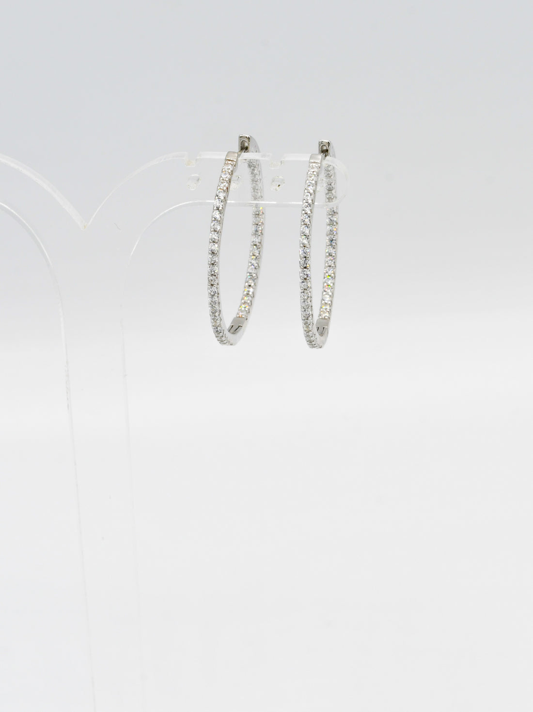 Sterling Silver CZ Bali