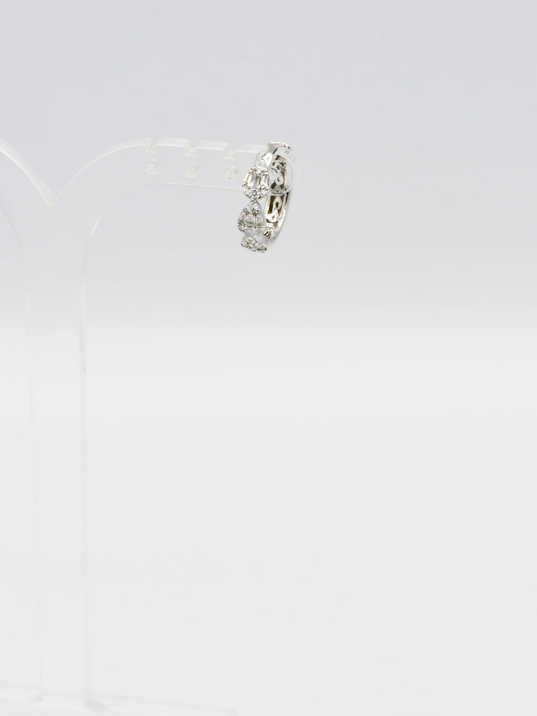 Sterling Silver CZ Bali