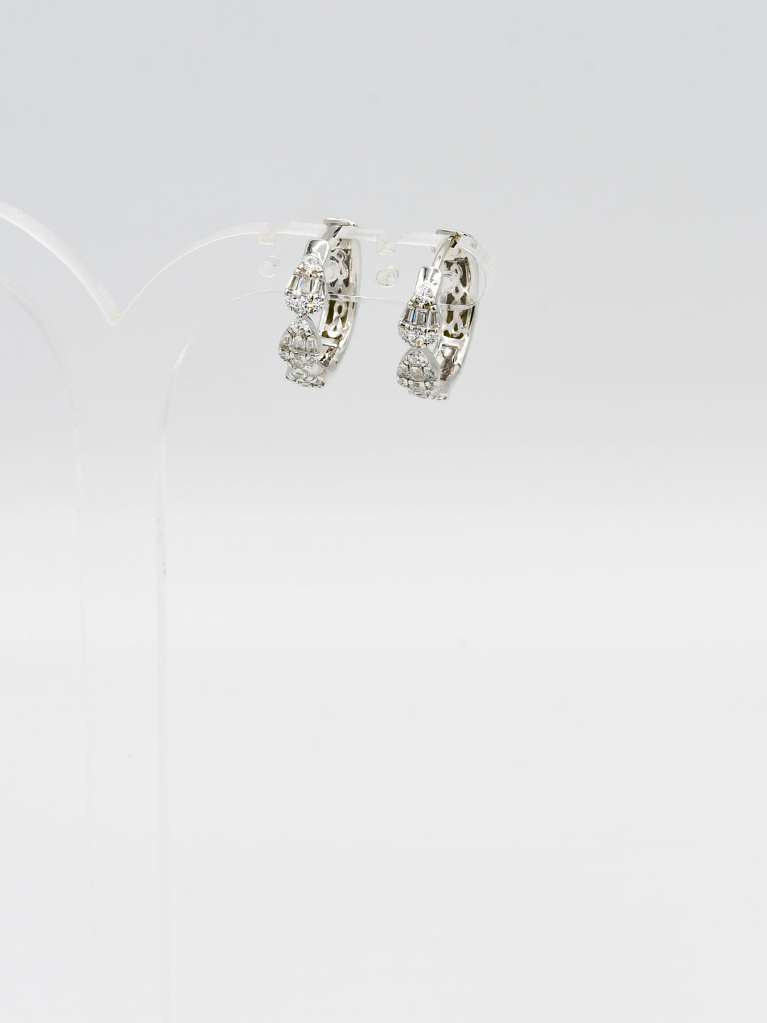 Sterling Silver CZ Bali