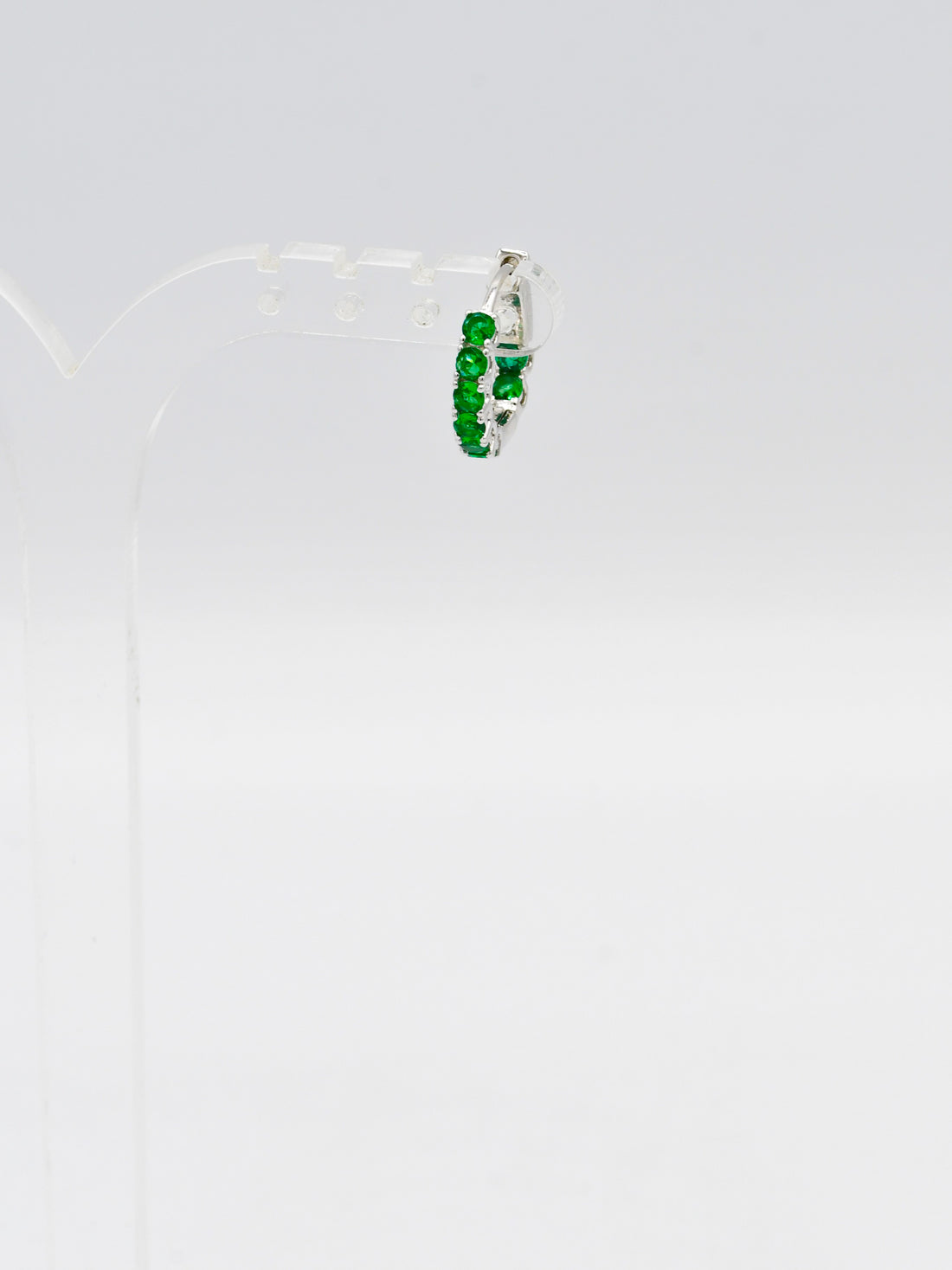 Silver Green CZ Bali