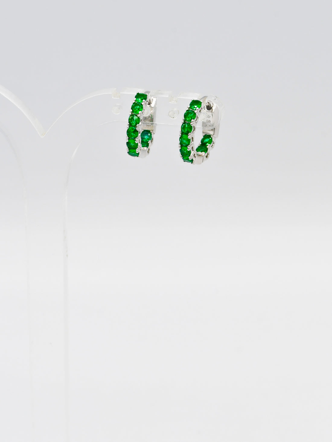 Silver Green CZ Bali