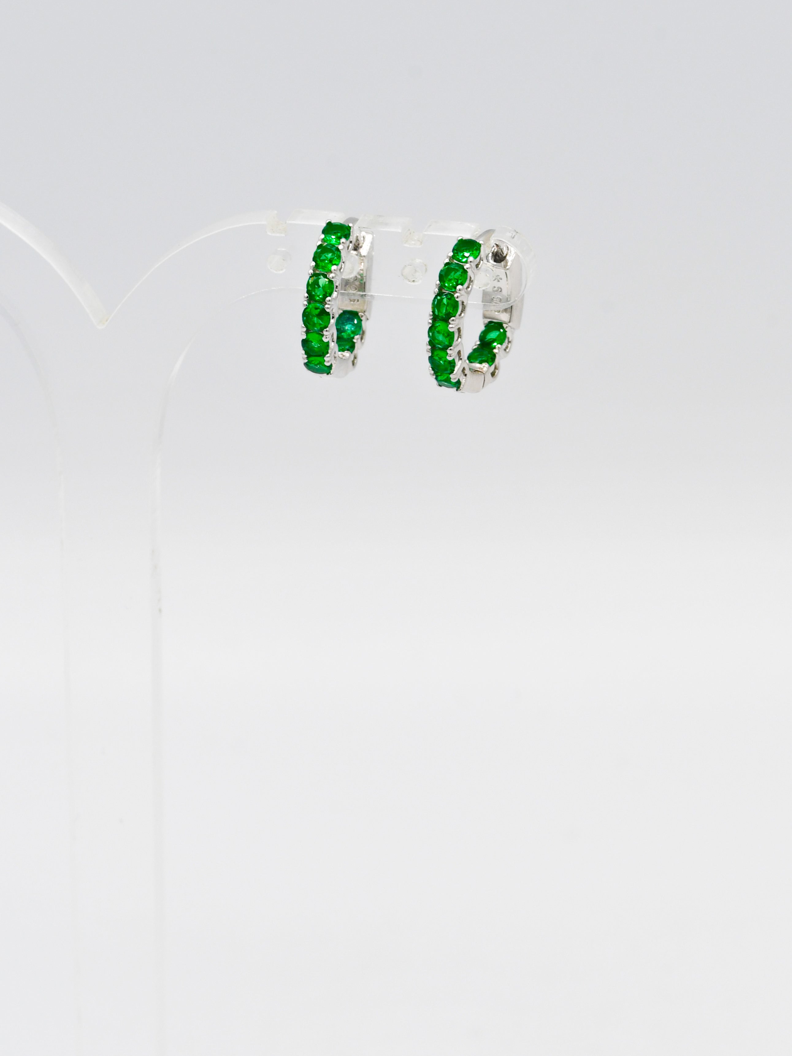 Silver Green CZ Bali - Roop Darshan