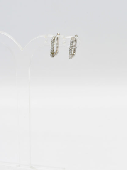 Sterling Silver CZ Bali
