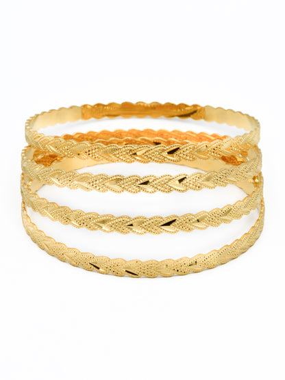 22ct Gold 4 Bangles - Roop Darshan