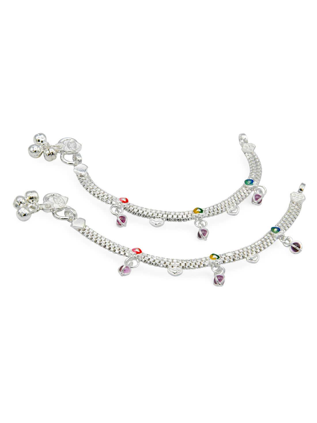 Silver Baby Anklets
