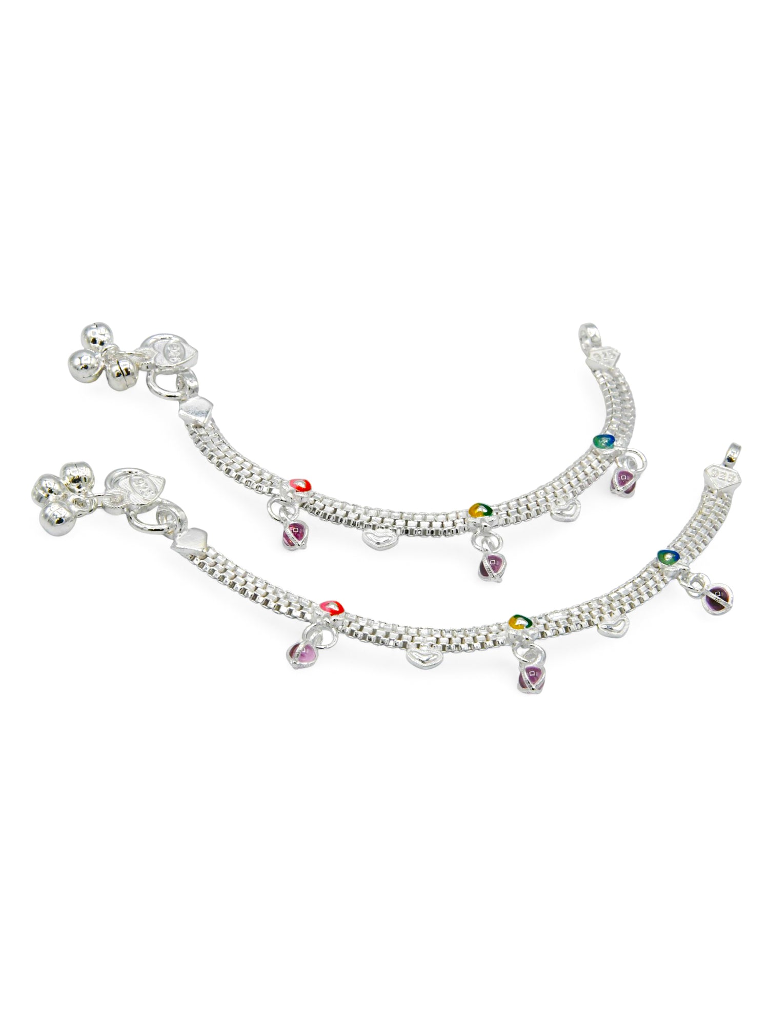 Silver Baby Anklets