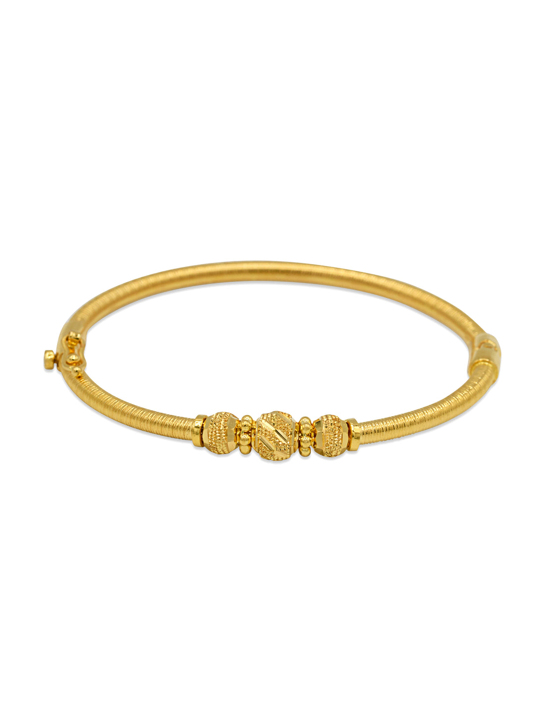 22ct Gold Ball Bangle