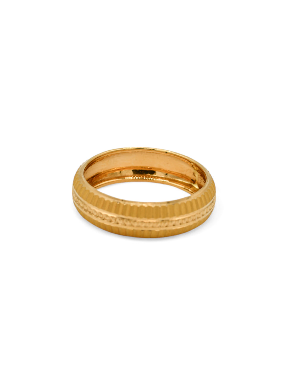 22ct Gold Band Ring - Roop Darshan