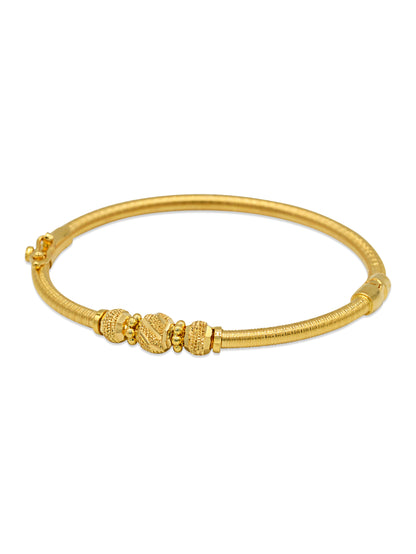 22ct Gold Ball Bangle
