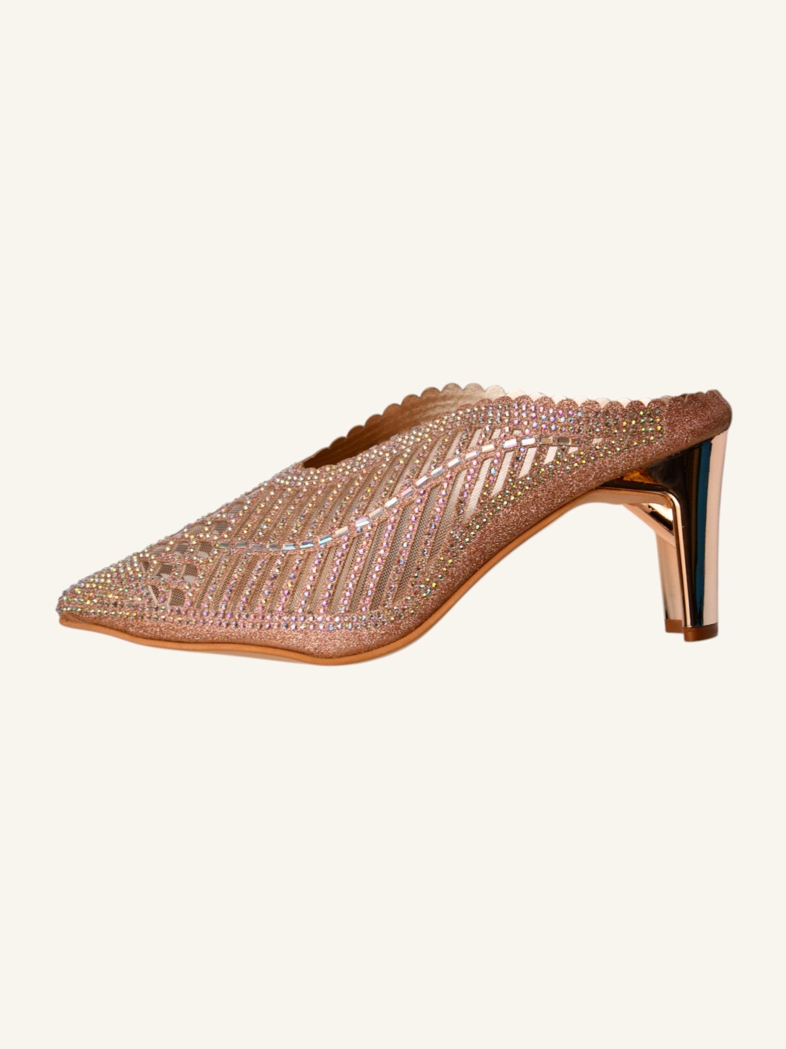 Ladies Fancy Pumps Heels - Roop Darshan