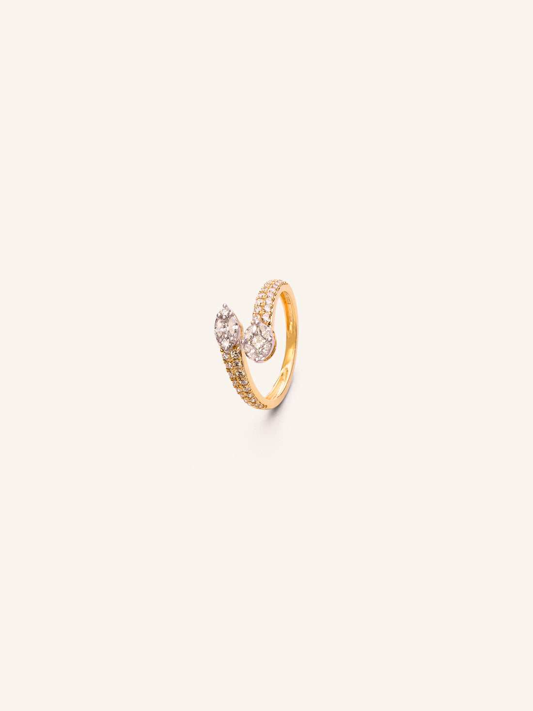 18ct Gold Diamond Ring - Roop Darshan