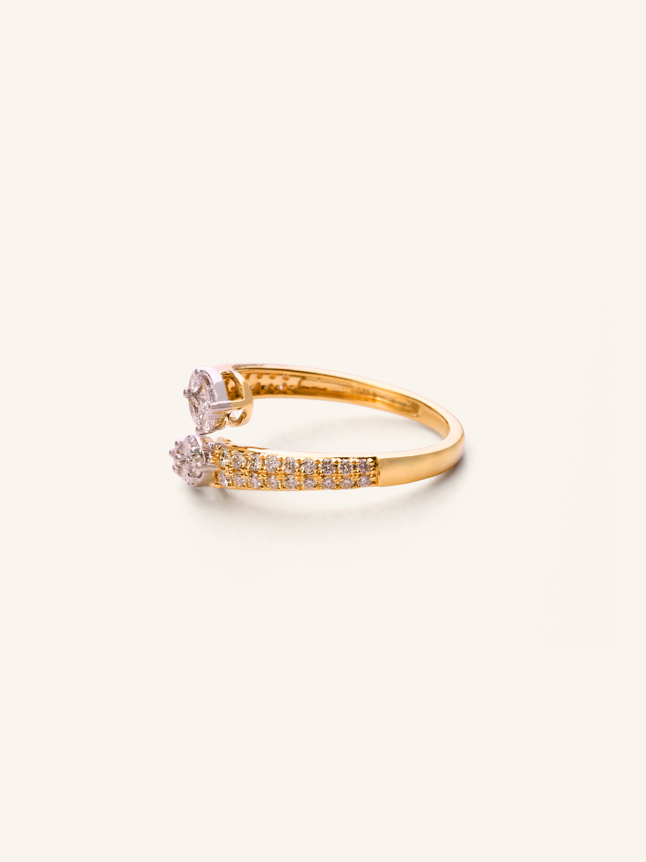 18ct Gold Diamond Ring - Roop Darshan