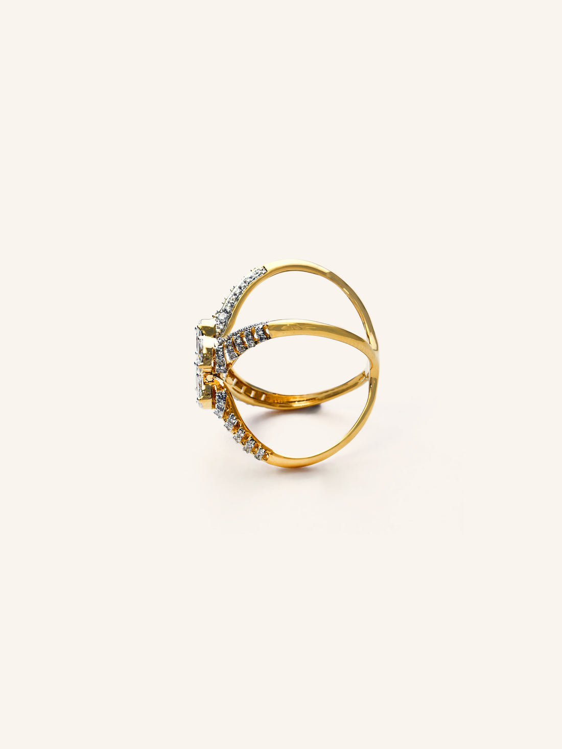 18ct Gold Diamond Ring - Roop Darshan