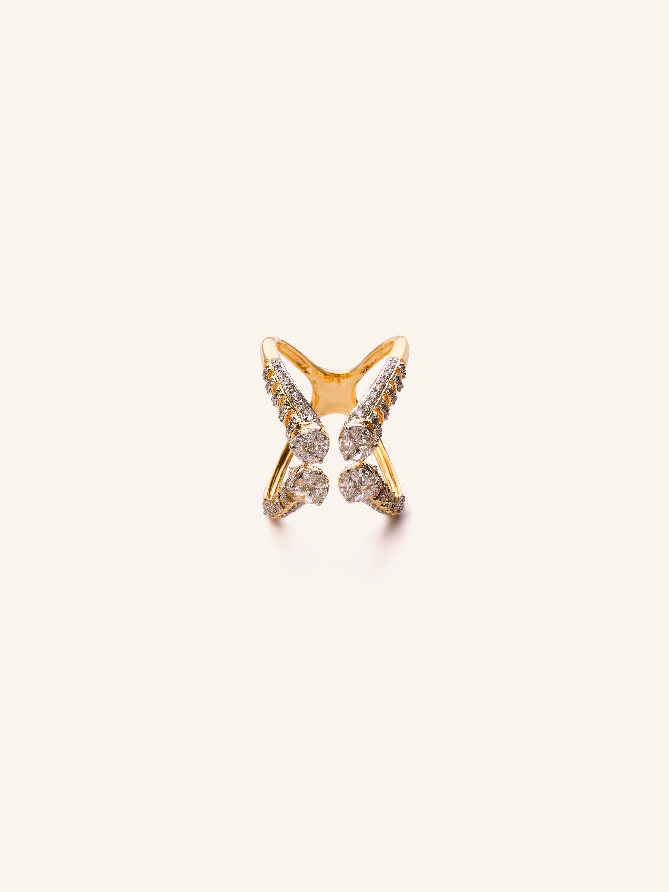 18ct Gold Diamond Ring - Roop Darshan