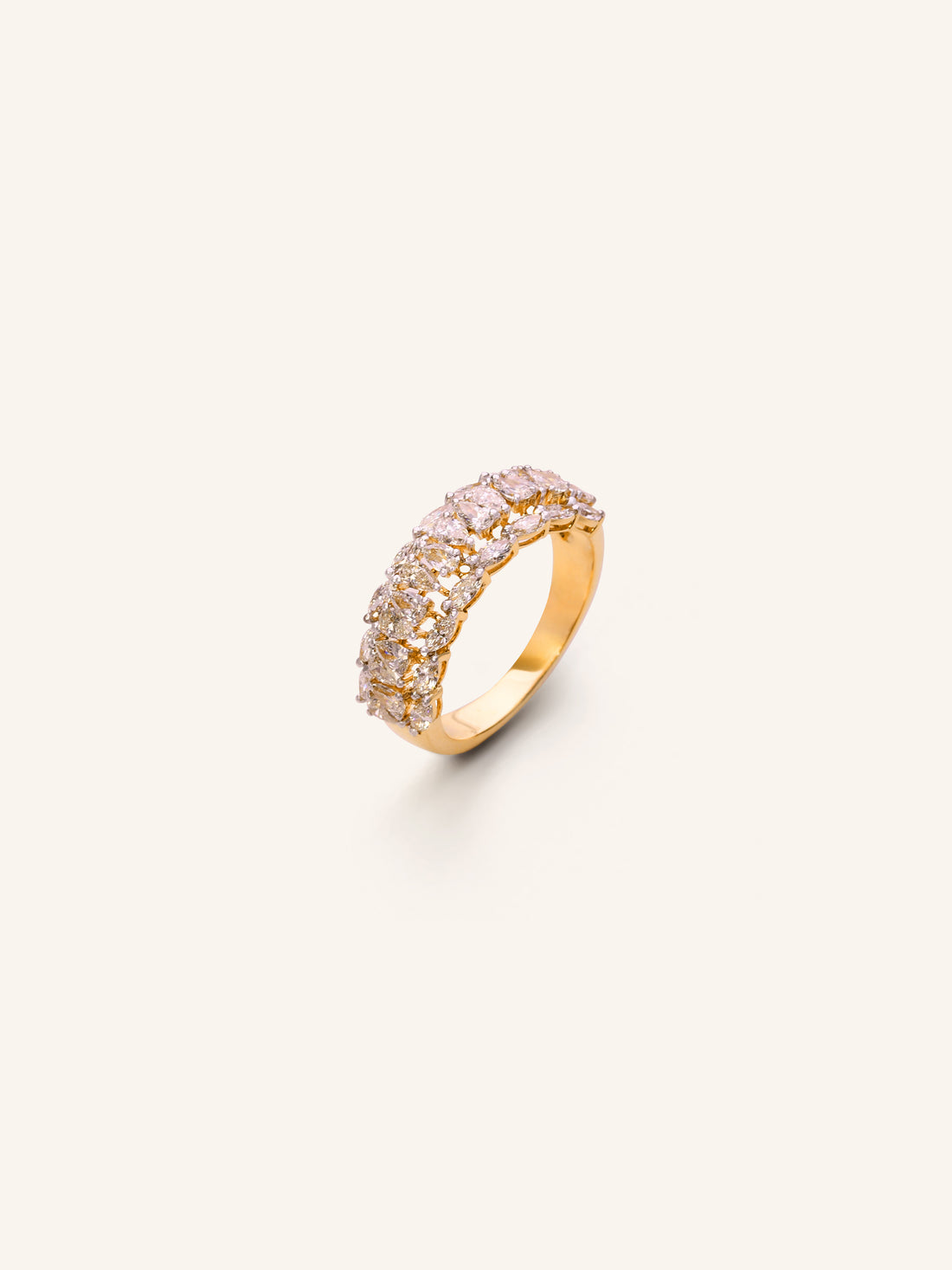 18ct Gold Diamond Ring - Roop Darshan