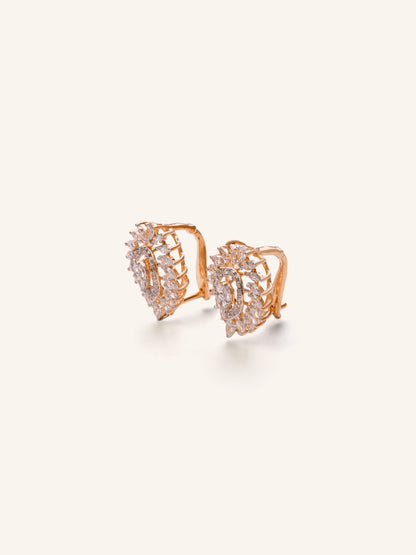 18ct Gold Dia Stud Earring NW 5.264 GMS 80 Dia 1.68ct - Roop Darshan