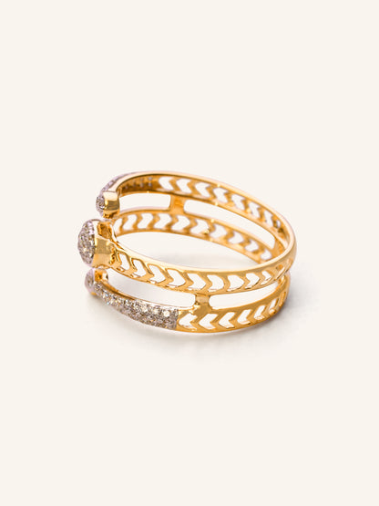 18ct Gold Diamond Ring - Roop Darshan