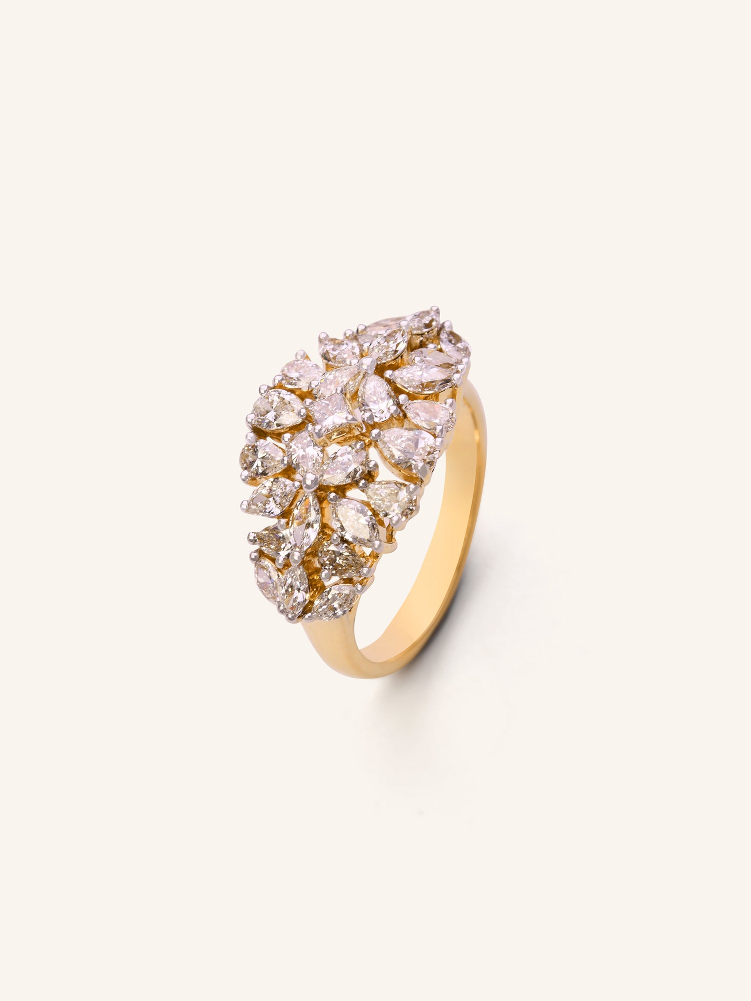 18ct Gold Diamond Ring - Roop Darshan